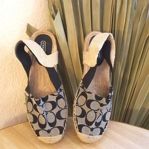Coach Espadrille Closed Toe Sandals